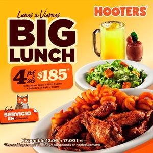 HOOTERS BIG LUNCH