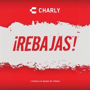 Aprovecha las rebajas que @Charlyoficialmx trae para ti