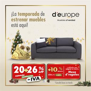 ¡La temporada de estrenar muebles está aquí!