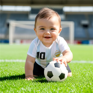 ⚽ Para que tu bebé luzca como un campeón