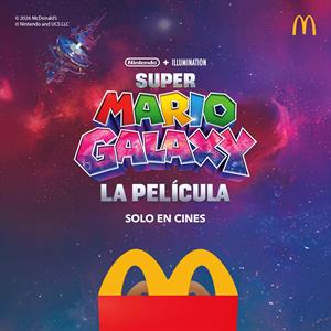 SUPER MARIO GALAXY LLEGÓ A MCDONALD´S
