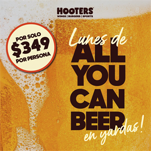 ALL YOU CAN BEER EN YARDAS