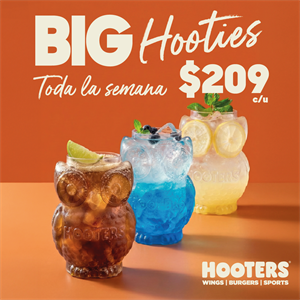 BIG HOOTIES POR $209 C/U