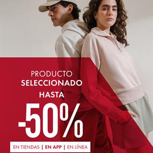Renueva tus looks con hasta -50% en productos seleccionados ⚡️