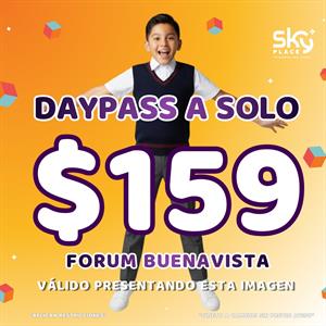 DAYPASS A SOLO $159