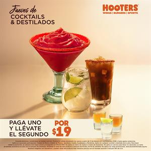 JUEVES DE COCKTAILS Y DESTILADOS