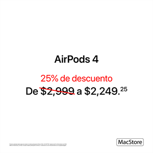 ✨Tu playlist favorita suena diferente con AirPods 4 🎵✨