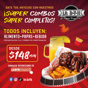 ¡SÚPER COMBOS!¡SÚPER COMPLETOS!