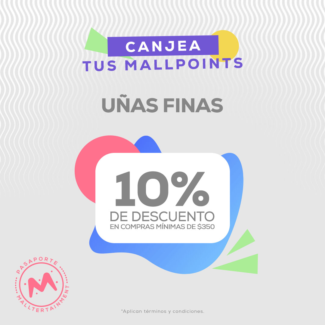10% en compras mínimas de $350