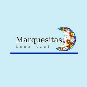 MARQUESITAS LUNA AZUL